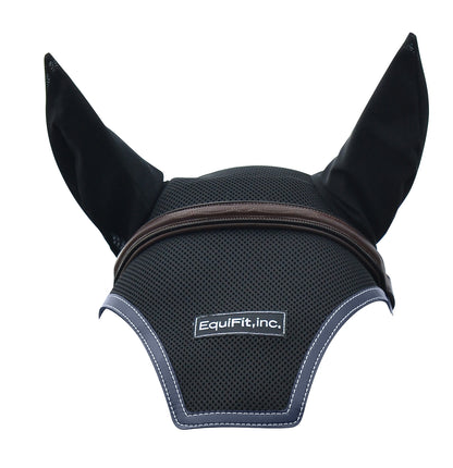 EquiFit Logo Ear Bonnet with Colored Trim