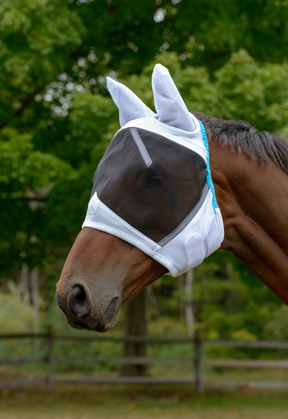 Shires FlyGuard Pro Fine Mesh Fly Mask with Ears
