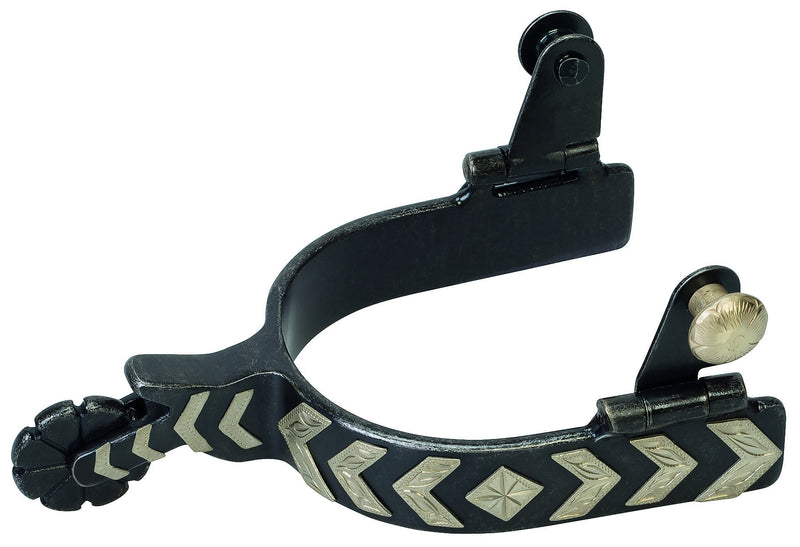 Weaver Ladies German Silver Chevron Trim Spur