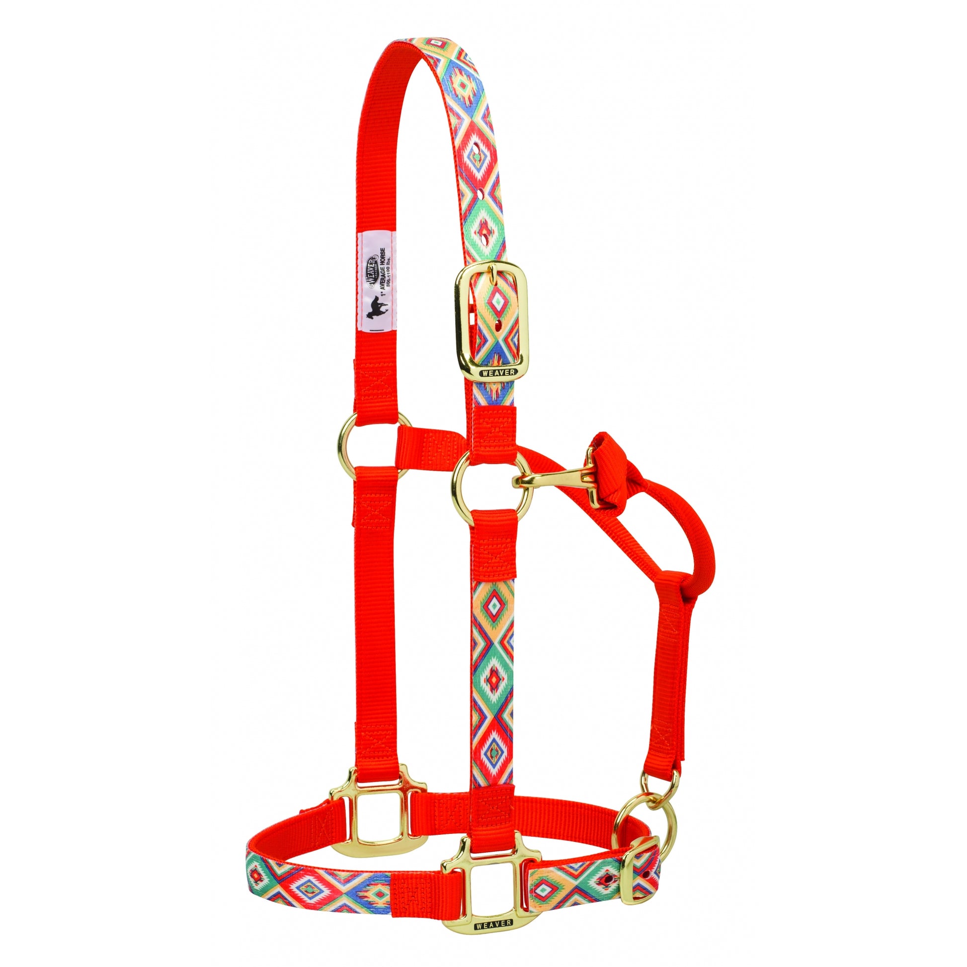 Weaver 1" Patterned Adjustable Halter