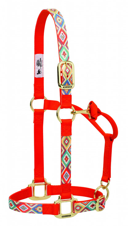 Weaver 1" Patterned Adjustable Halter