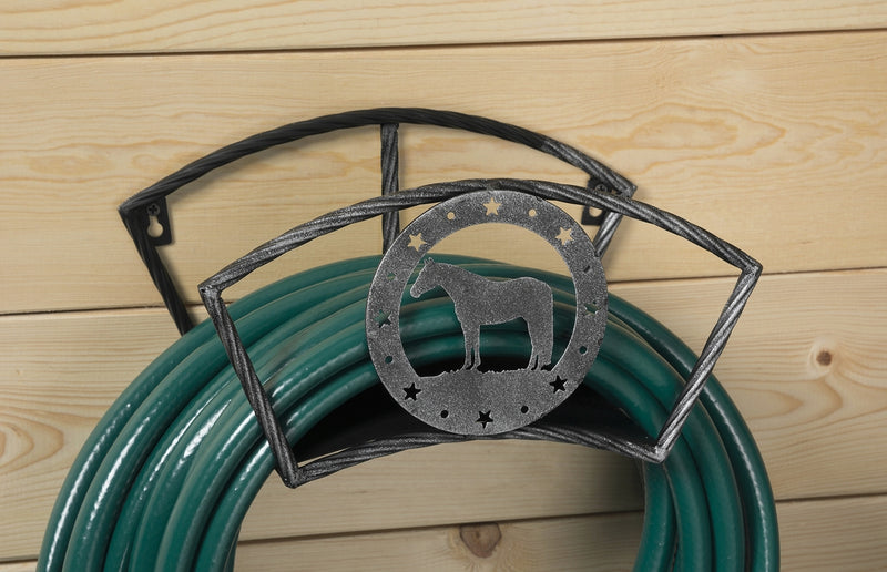 Tough-1 Hose Holder With Equine Motif - Quarter Horse