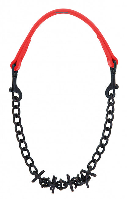 Weaver Brahma Web Oil Rubbed Prong Goat Collar