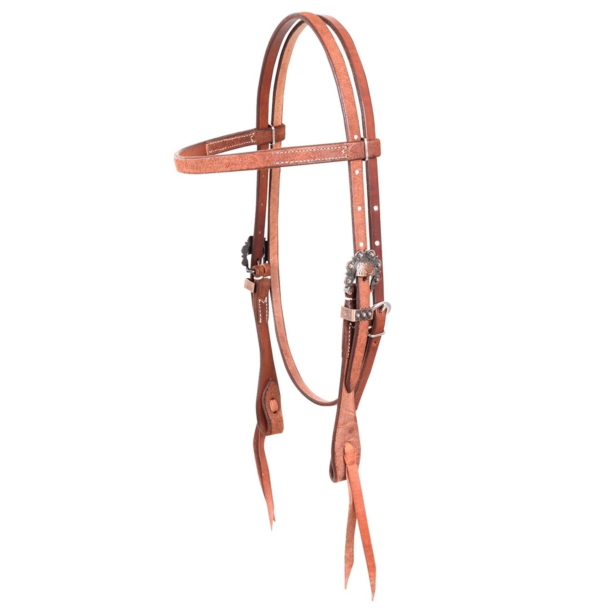 Martin Cowboy Antique Copper Buckles Roughout Headstall
