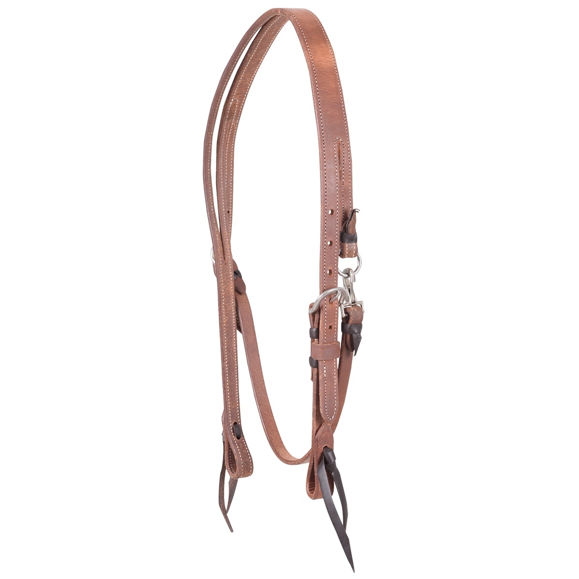 Martin Harness Leather Split Ear with Throat Latch Headstall