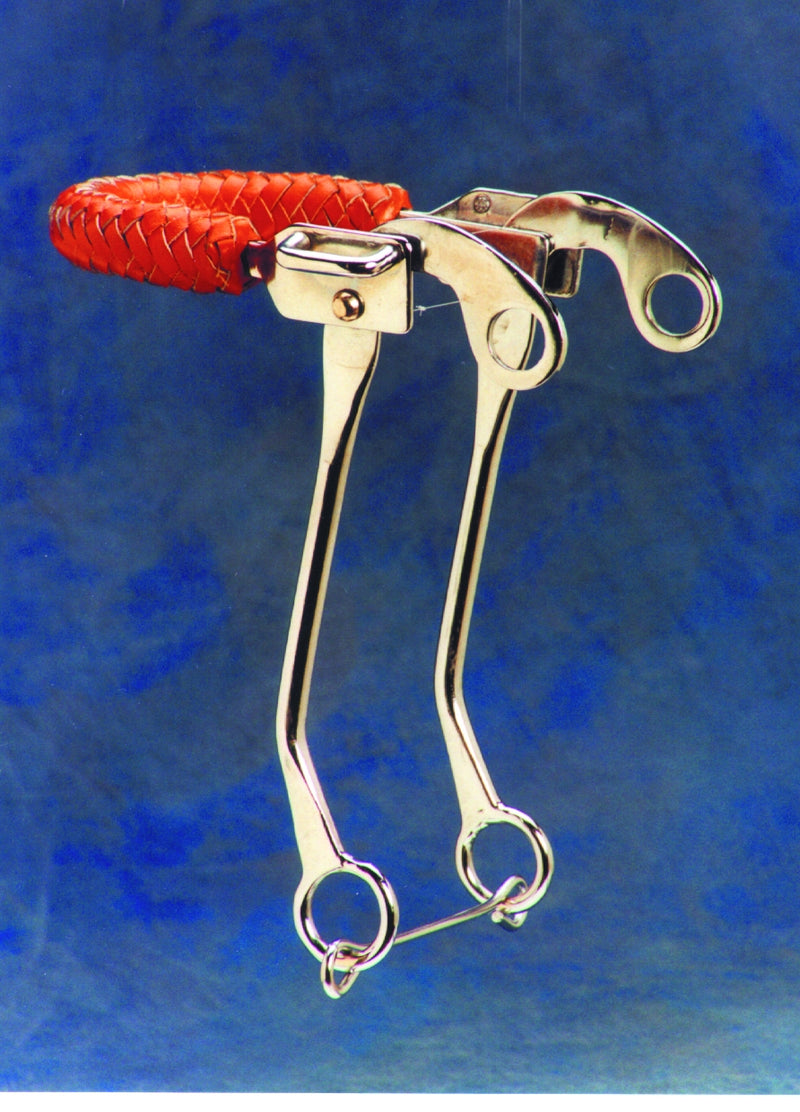 Colorado Saddlery Braid Leather Noseband Hackamore
