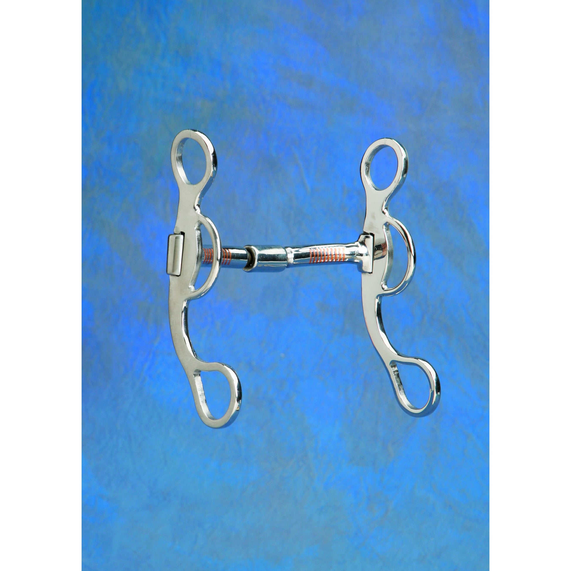 Colorado Saddlery Brush Rider 4 Rein Flat Cheek Roller Bit
