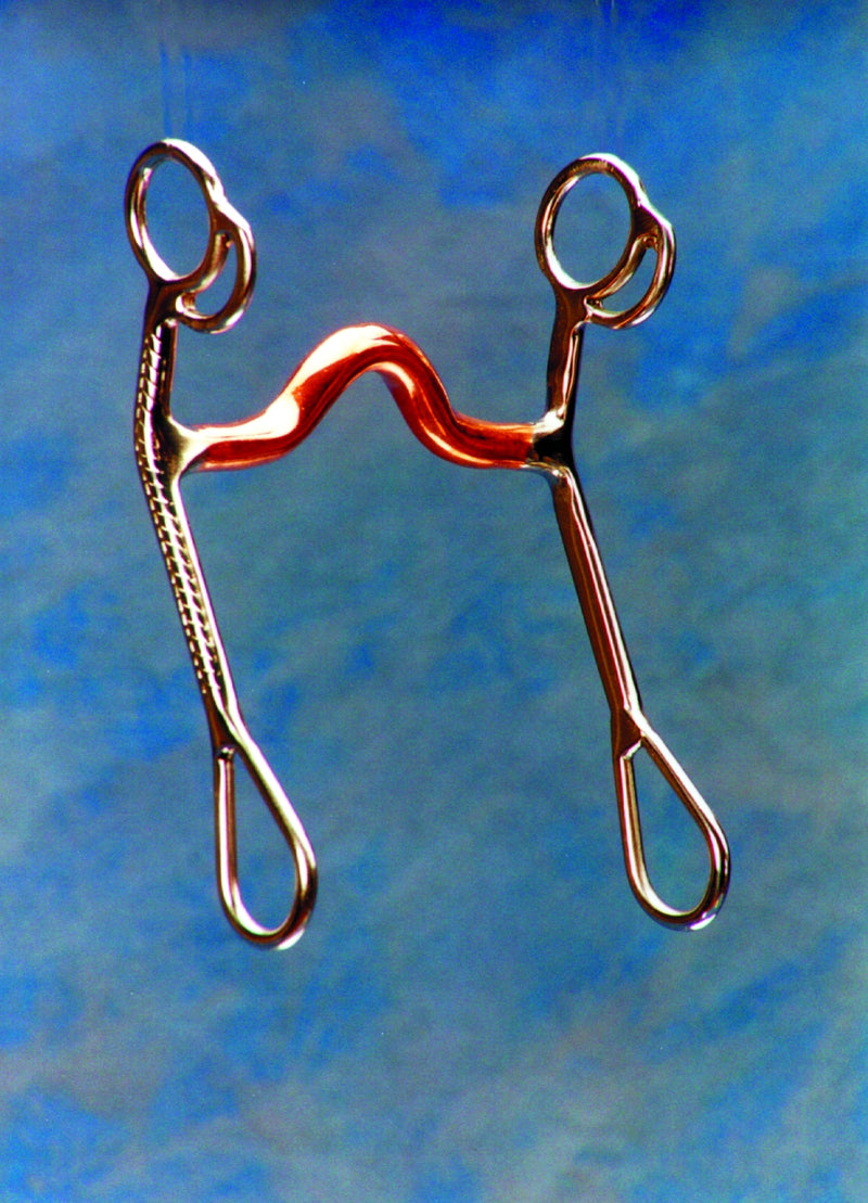 Colorado Saddlery Copper Rope Medium Port Curb Bit
