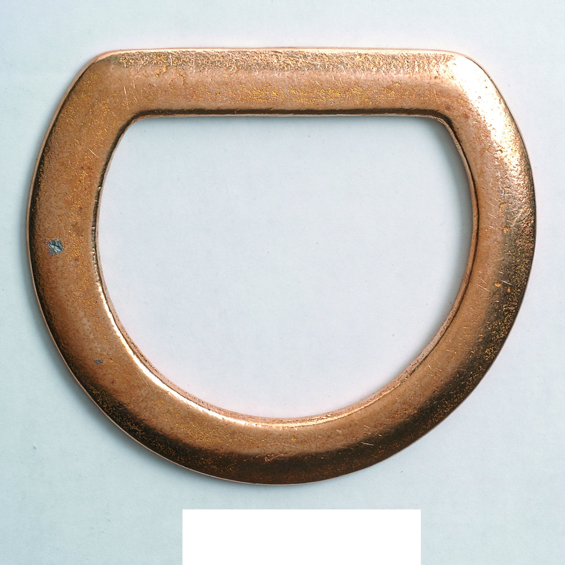 Colorado Saddlery Flat Saddle Dee -Brass