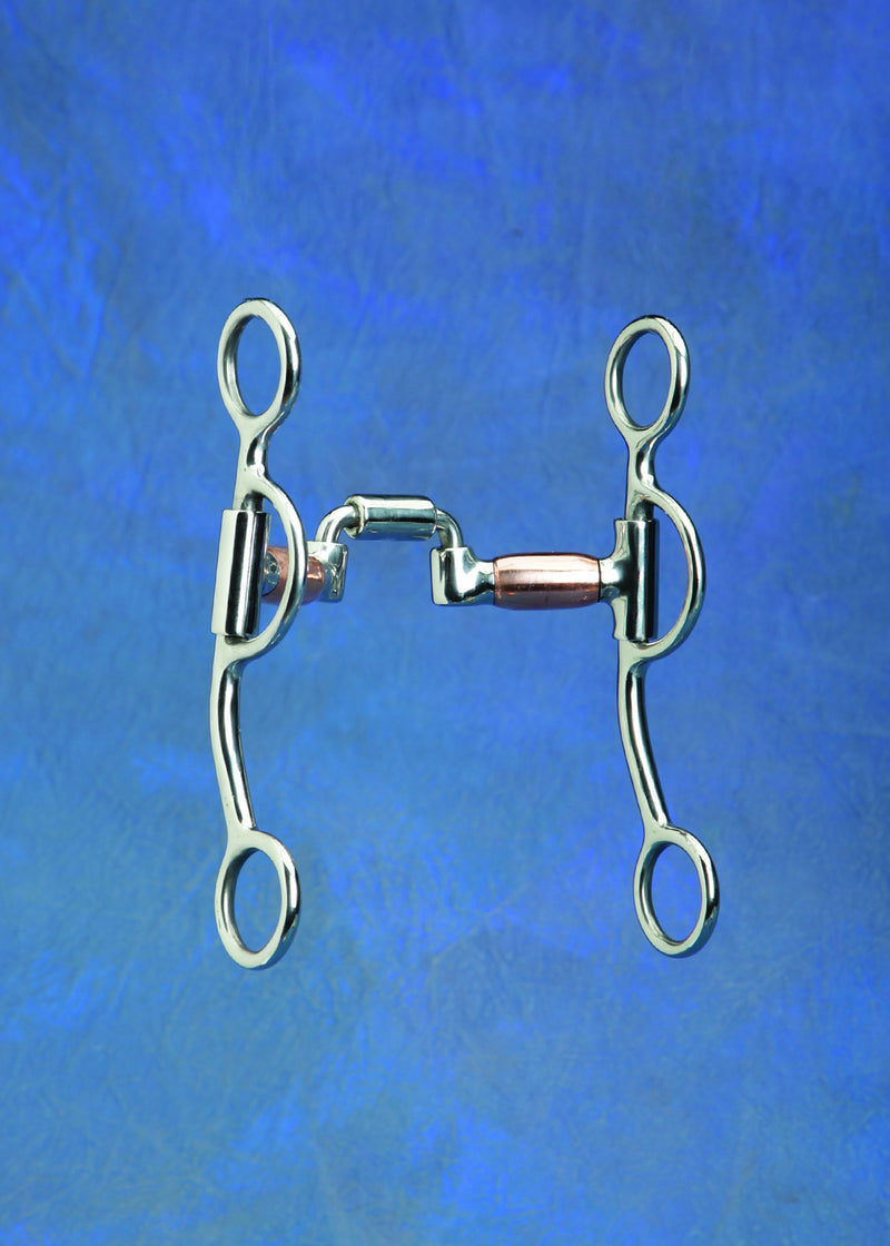 Colorado Saddlery Flat Top Five Way Flex Bit With Four Rein Cheeks
