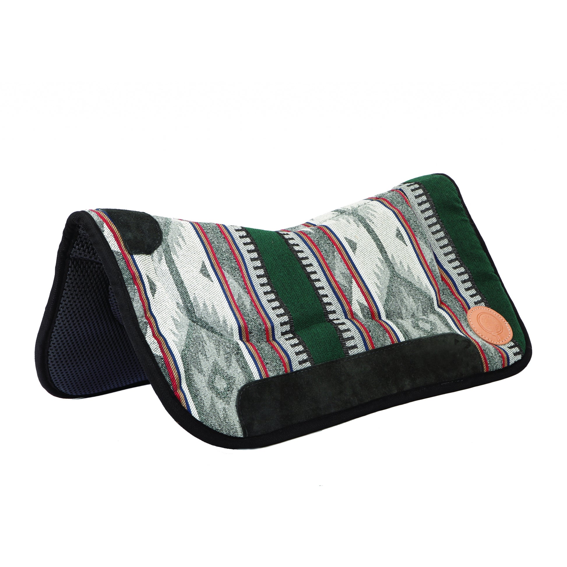 Colorado Saddlery High Country Sunset Contour Waffle Neoprene Bottom Saddle Pad