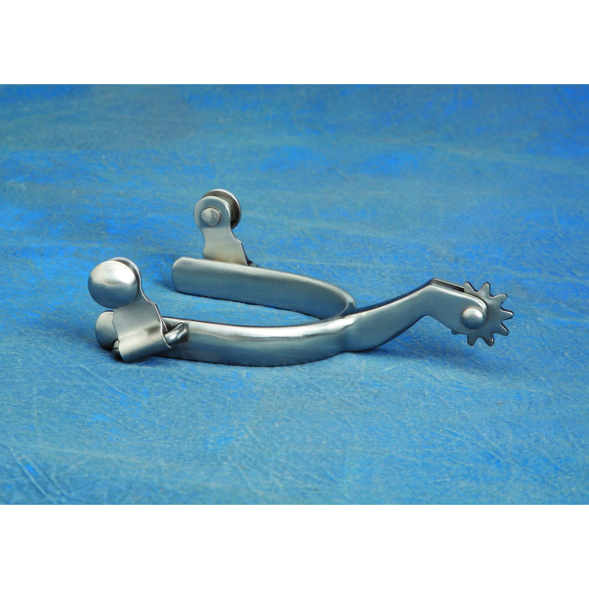 Colorado Saddlery Lady Brushed Steel Roper Spurs