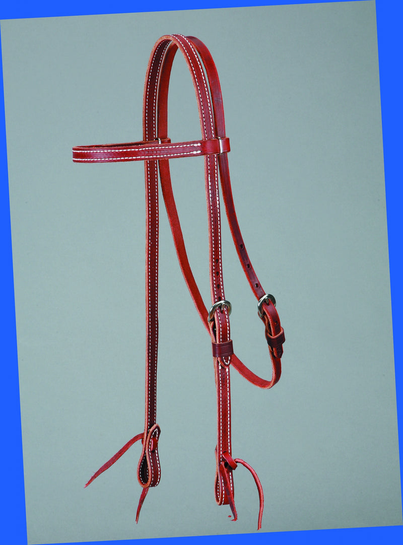 Colorado Saddlery Latigo Browband Headstall