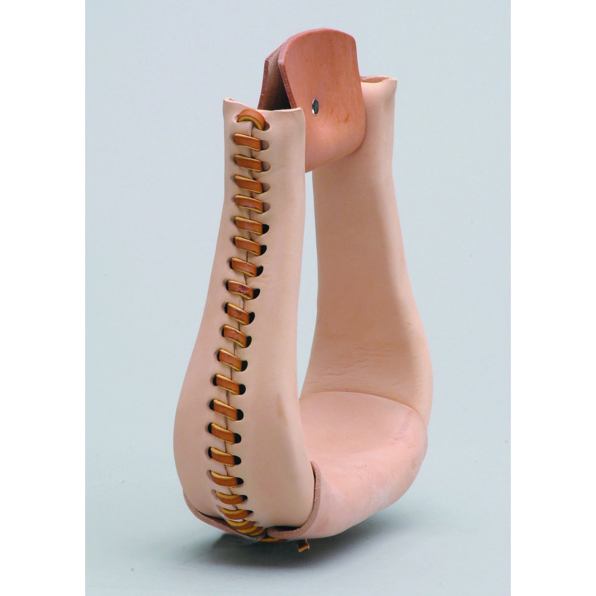 Colorado Saddlery Leather Bell Bottom Stirrups