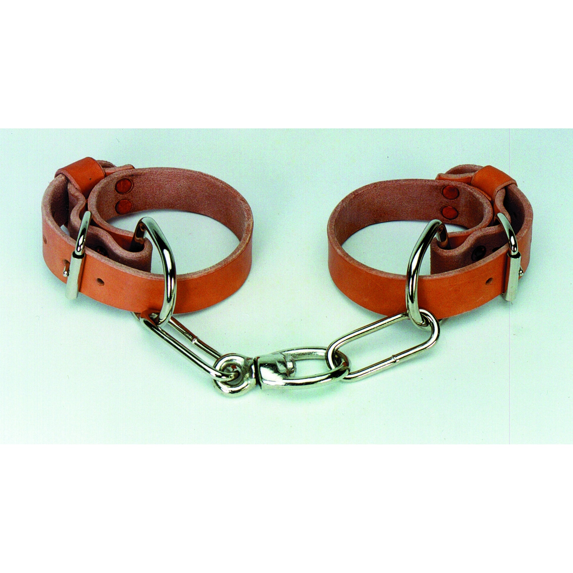 Colorado Saddlery Leather Chain Hobbles