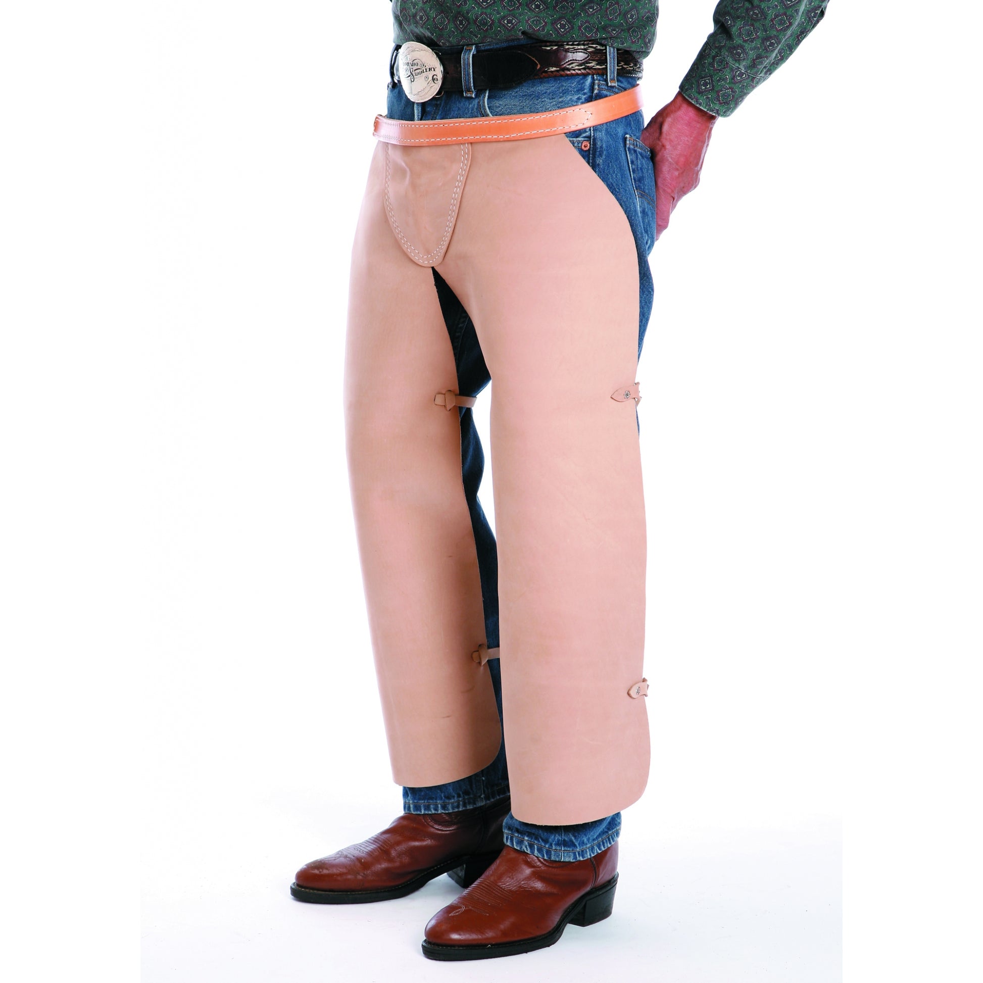 Colorado Saddlery Leather Hay Apron