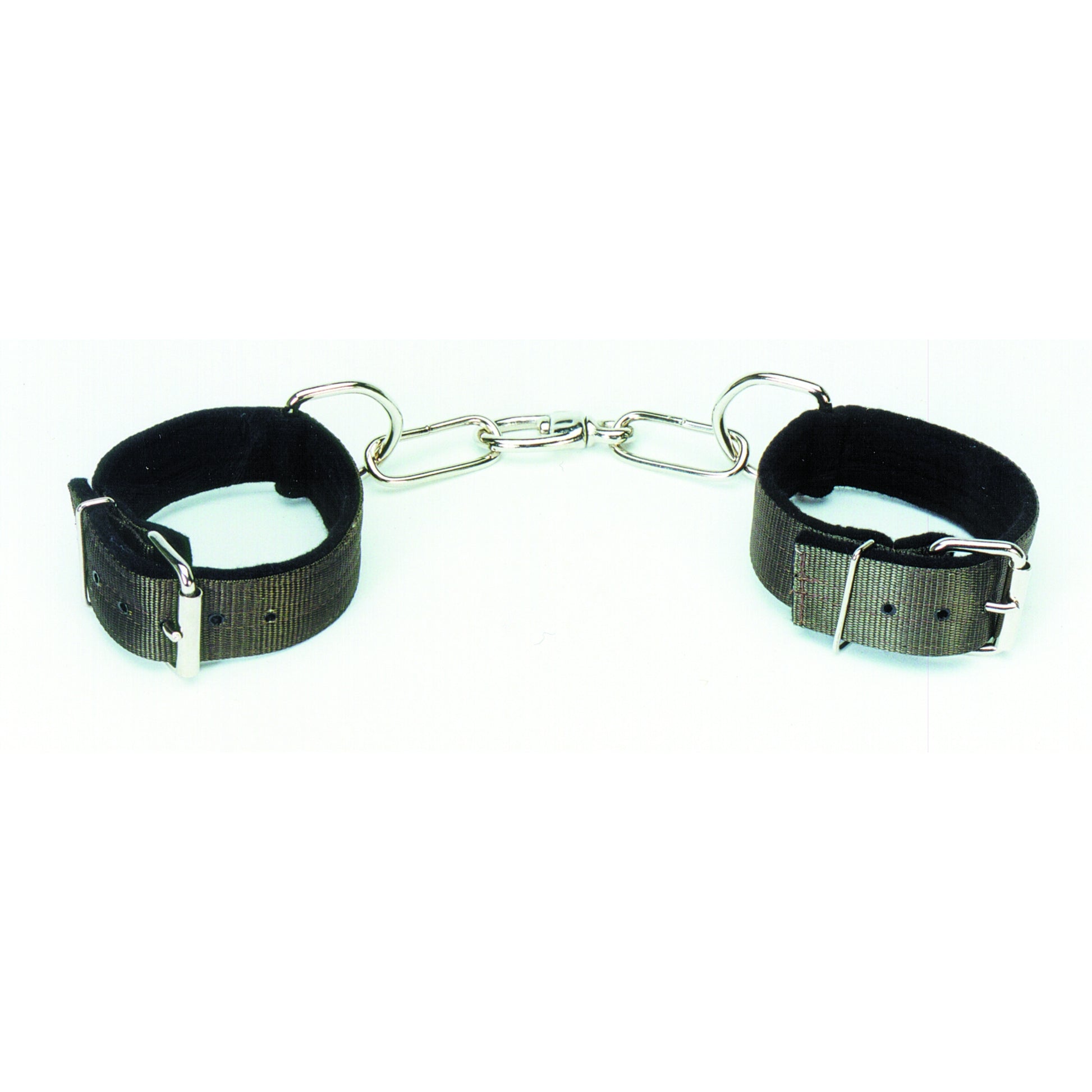 Colorado Saddlery Leather Lined Web Chain Hobbles