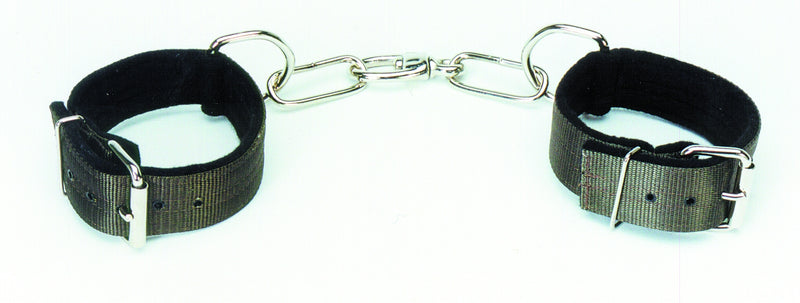 Colorado Saddlery Leather Lined Web Chain Hobbles