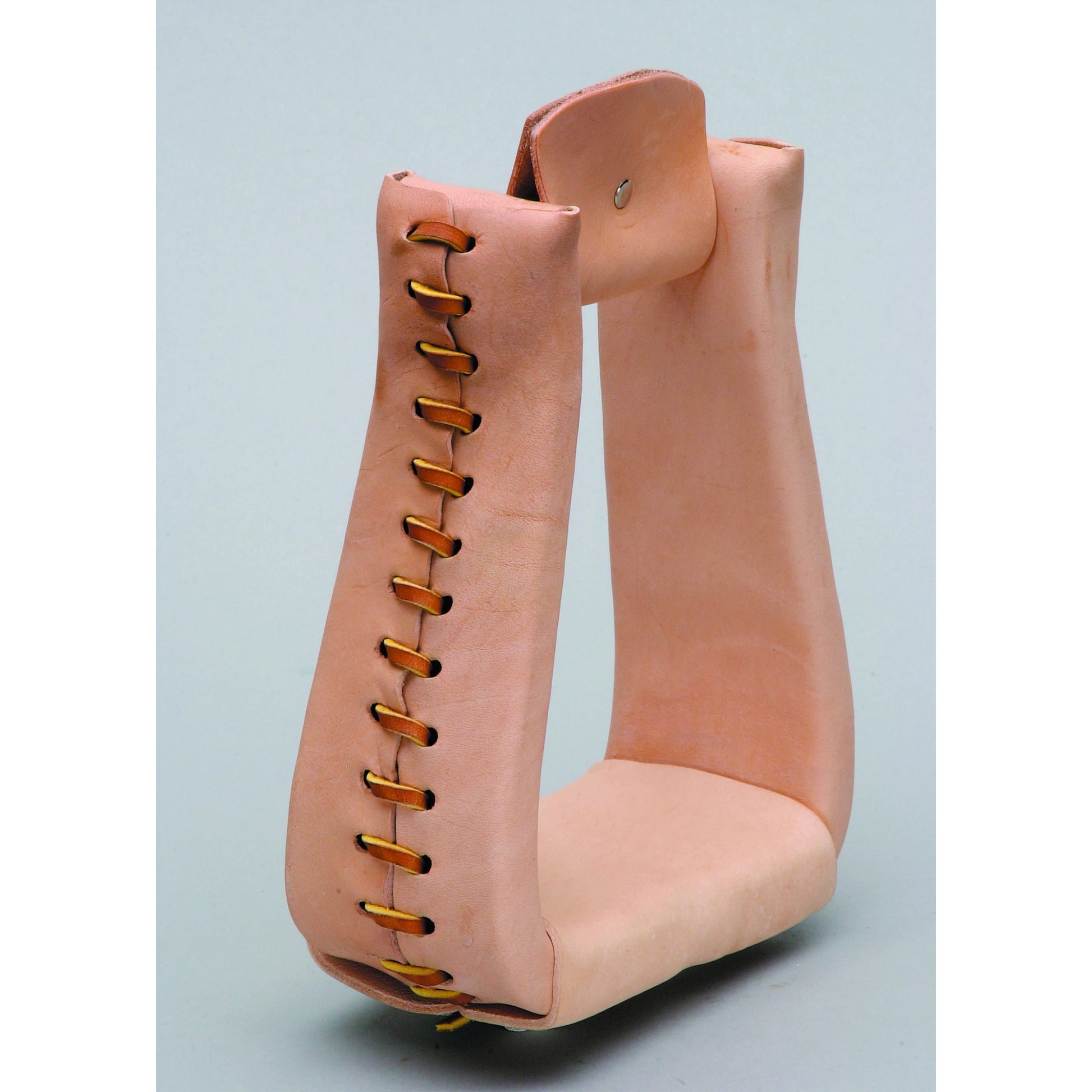 Colorado Saddlery Leather Roper Stirrups