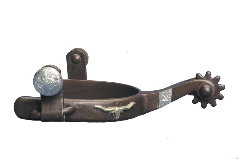 Colorado Saddlery Little Long Horn Spurs