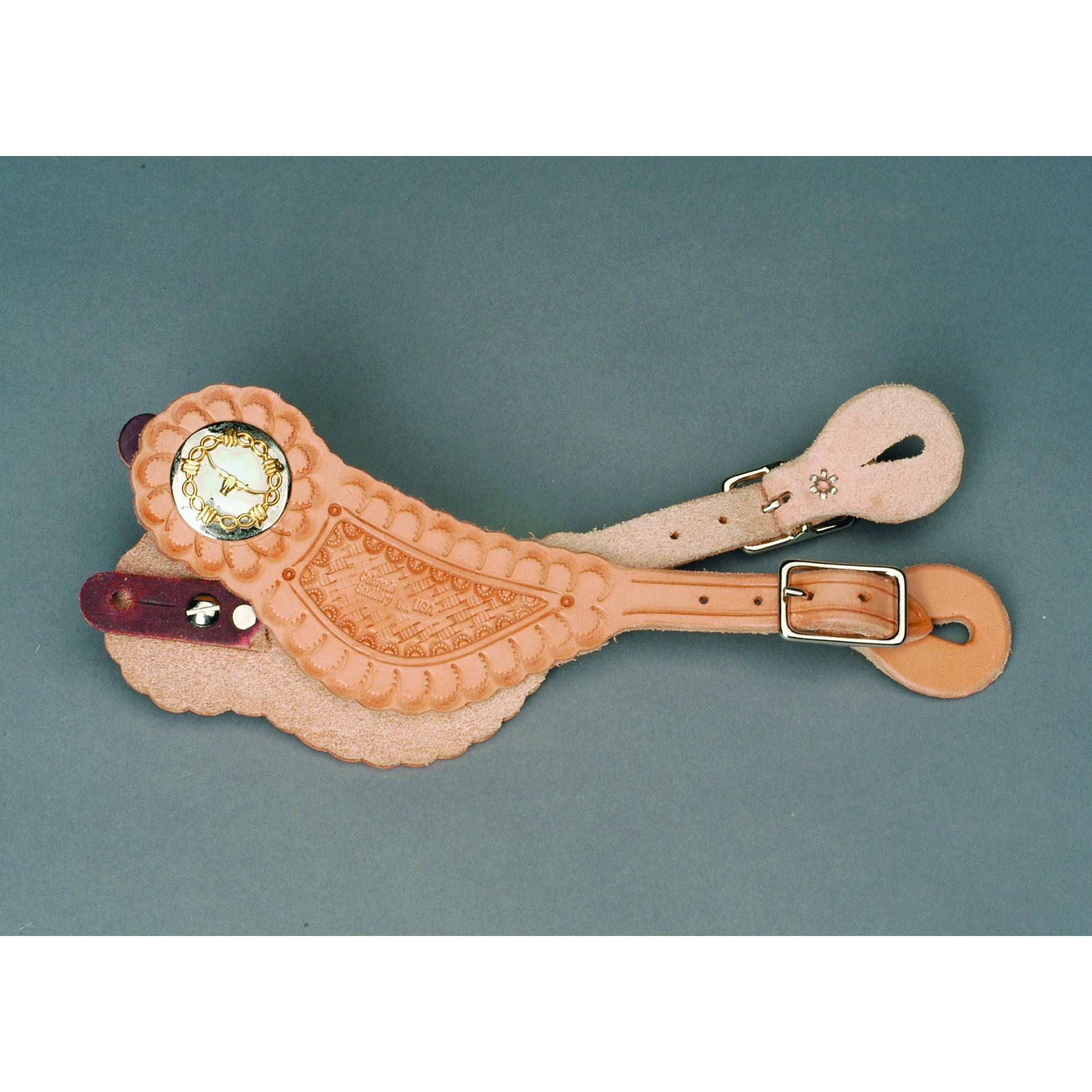 Colorado Saddlery Longhorn Spur Straps