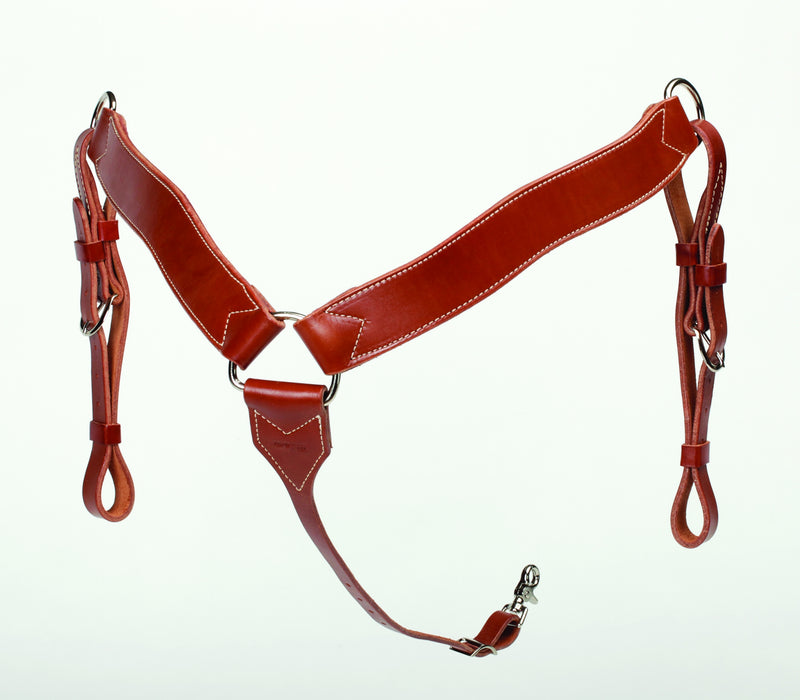 Colorado Saddlery Mahogany Breast Collar