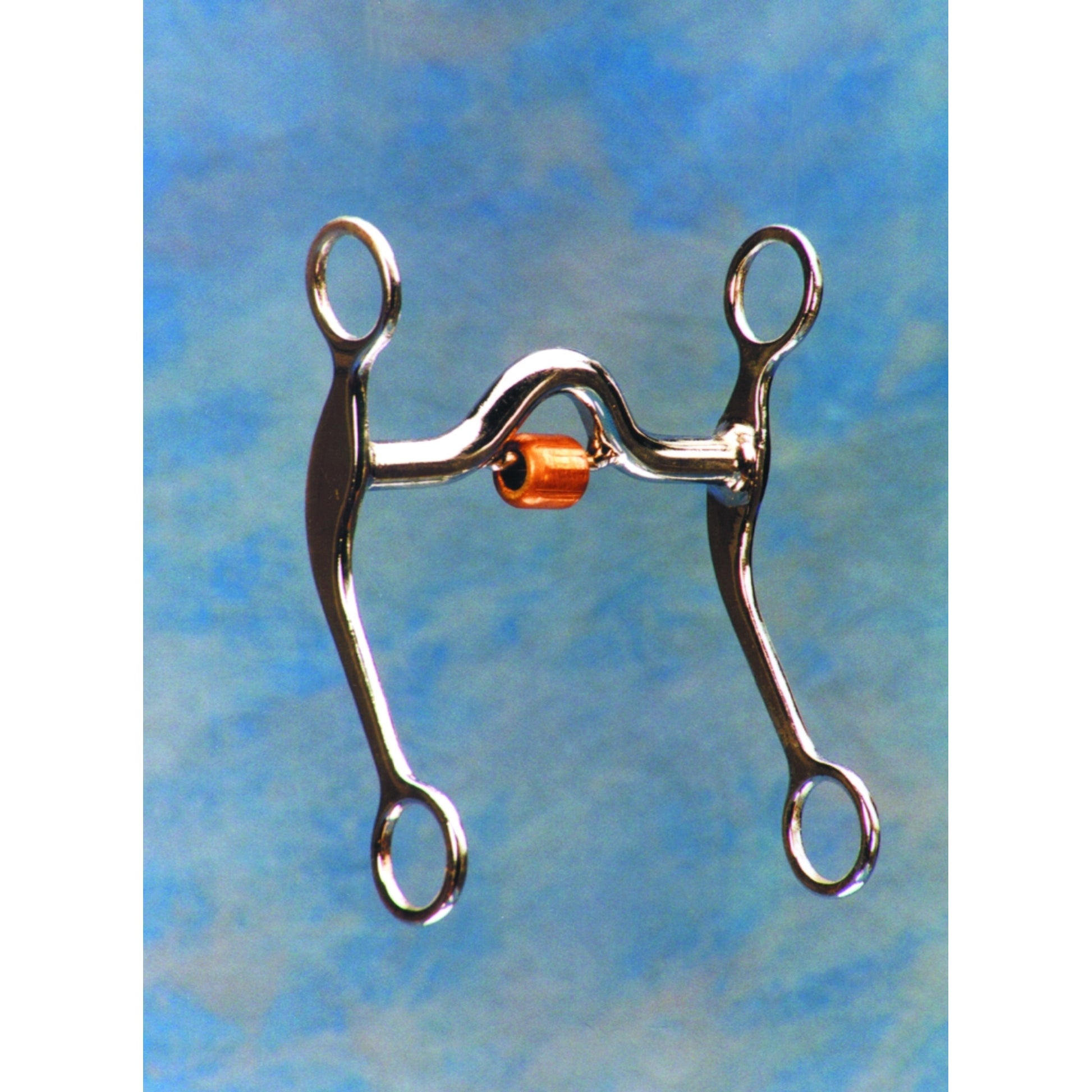Colorado Saddlery Medium Port Curb Bit With Copper Cricket