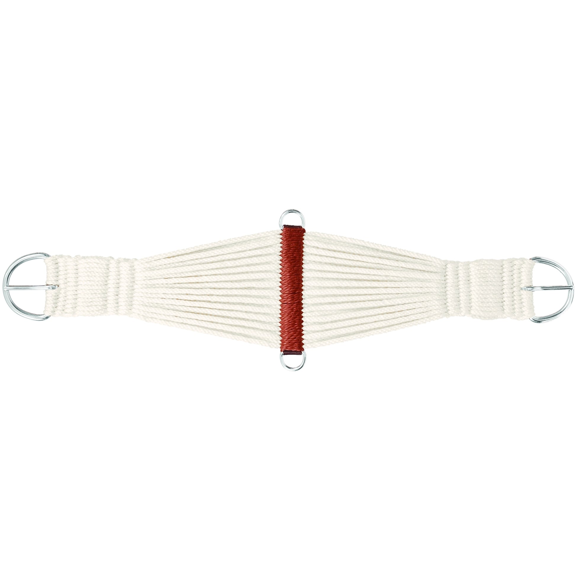 Colorado Saddlery Mohair Blend 29 Strand Cinch - Nickel Plated