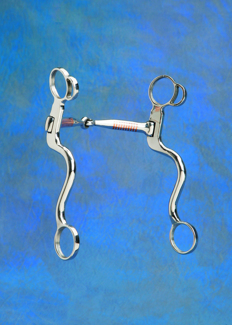 Colorado Saddlery Never Tarnish S Cheek Snaffle Bit