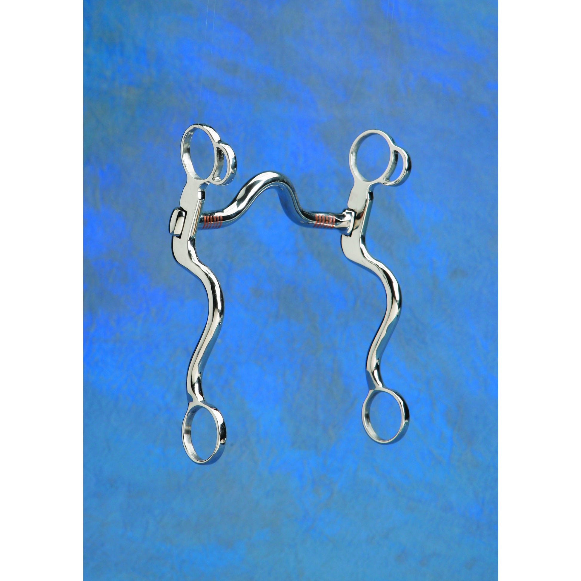 Colorado Saddlery Never Tarnish S Cheek Copper Inlay Curb Bit