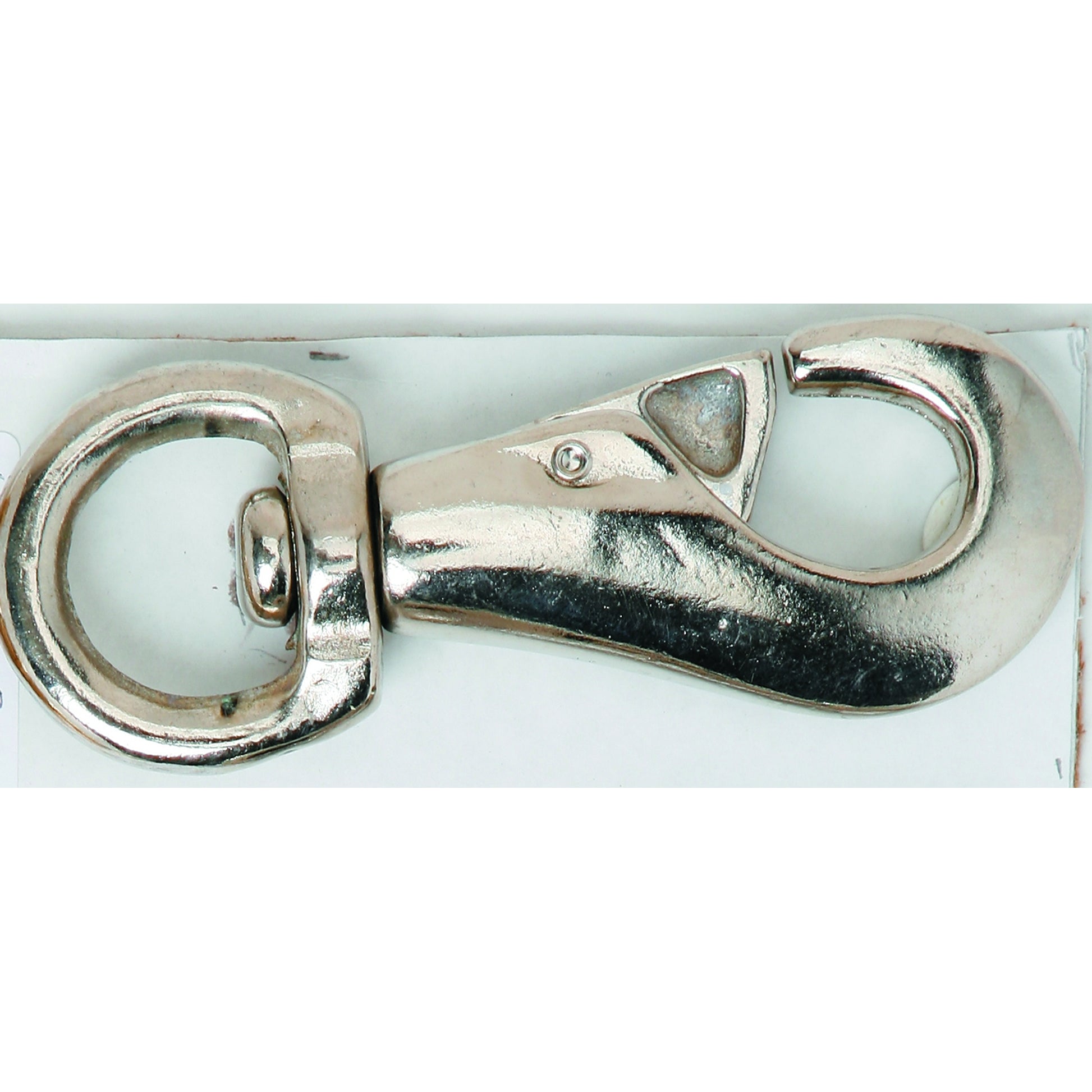 Colorado Saddlery Nickel Plated Extra Large Bull Snap