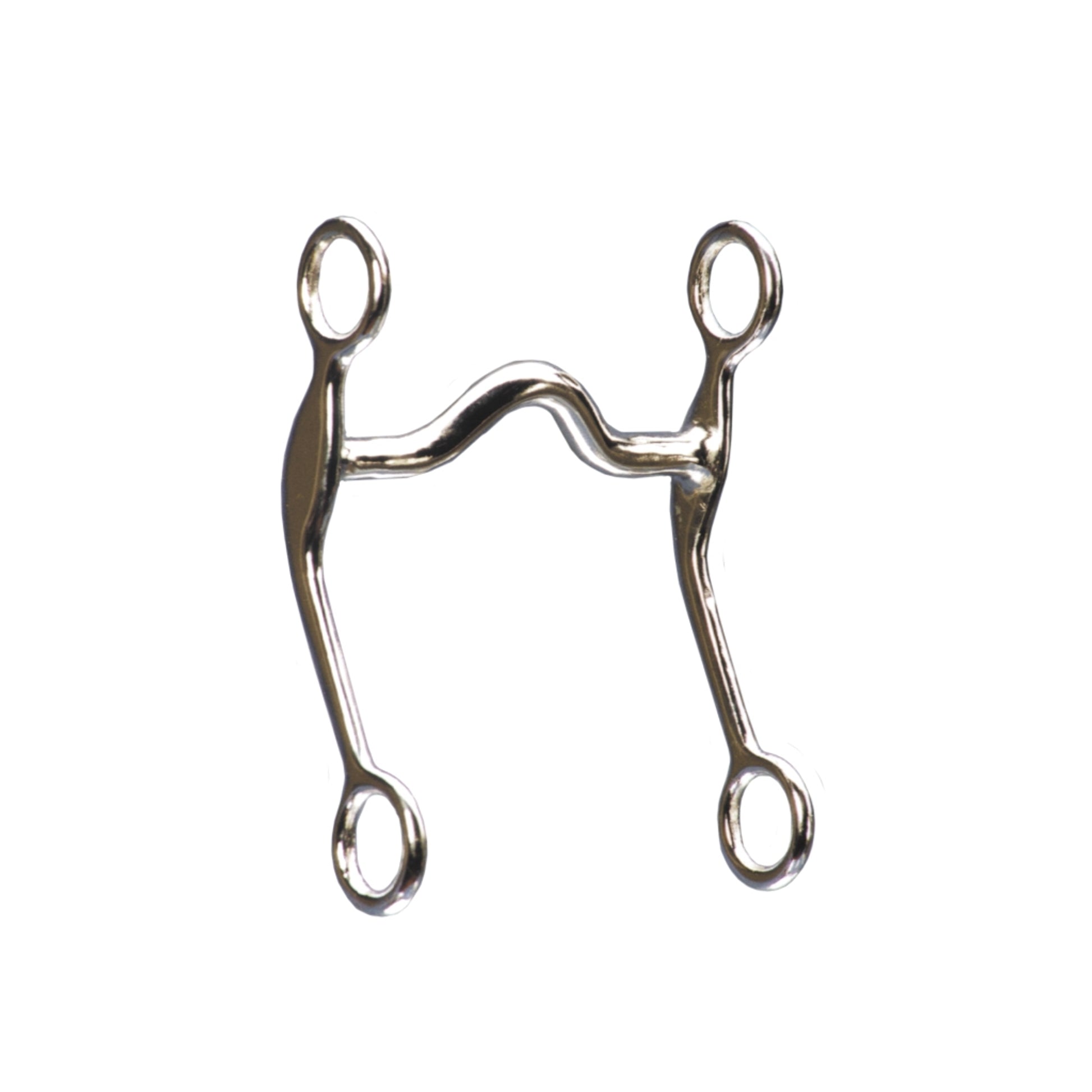 Colorado Saddlery Nickel Plated Quarter Horse Medium Port Curb Bit