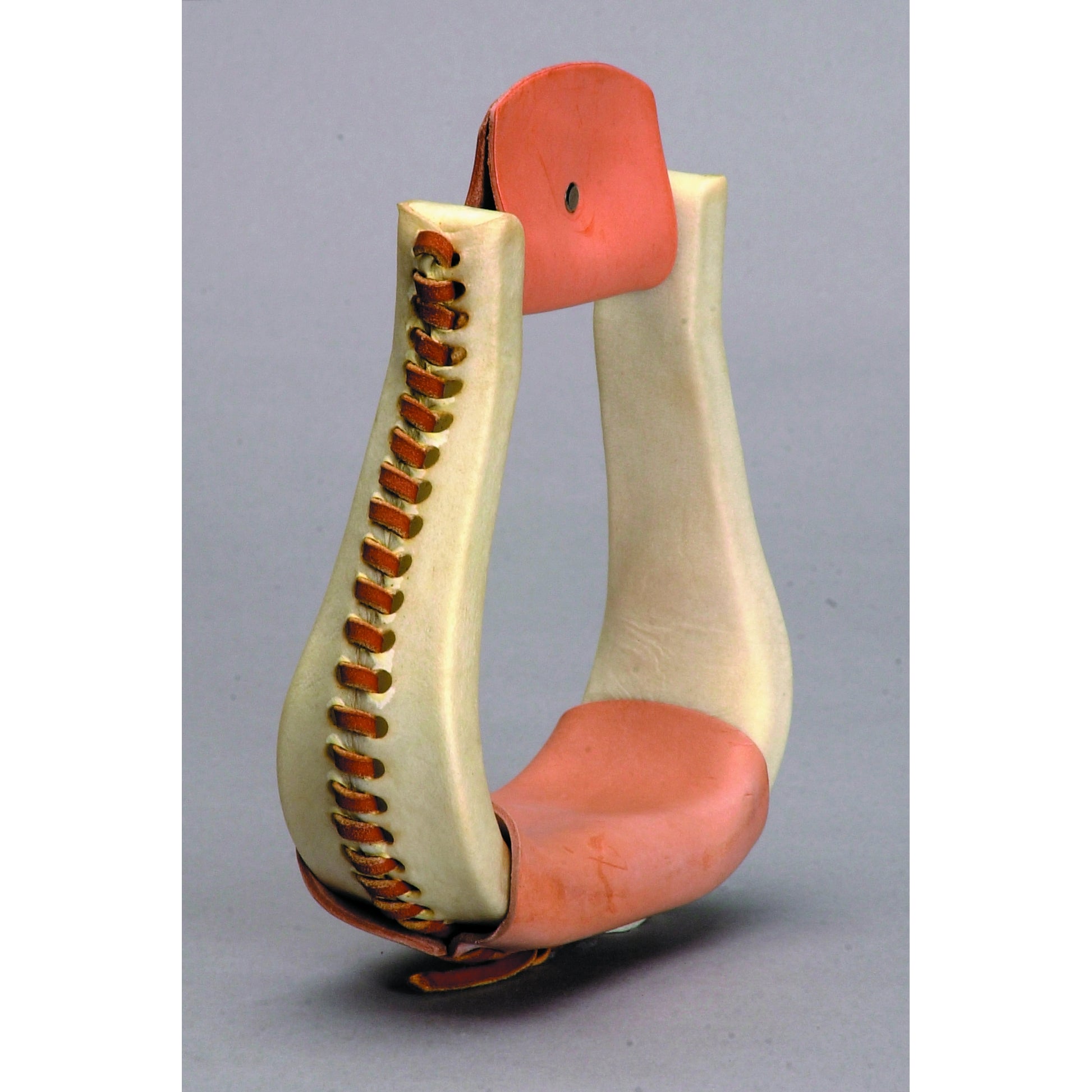 Colorado Saddlery Rawhide Bell Bottom Stirrups
