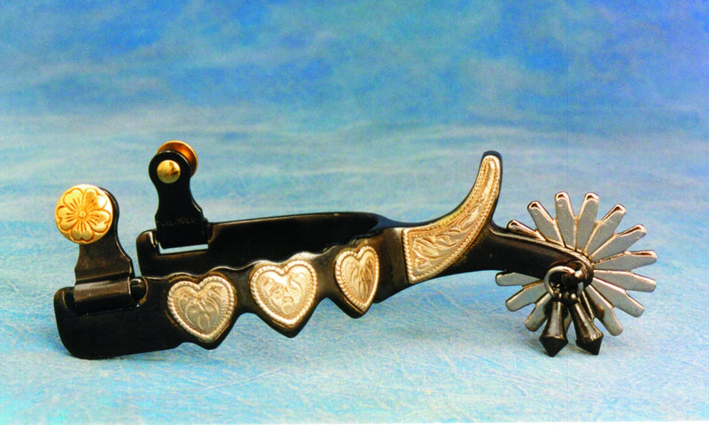Colorado Saddlery Romero Heart Spurs