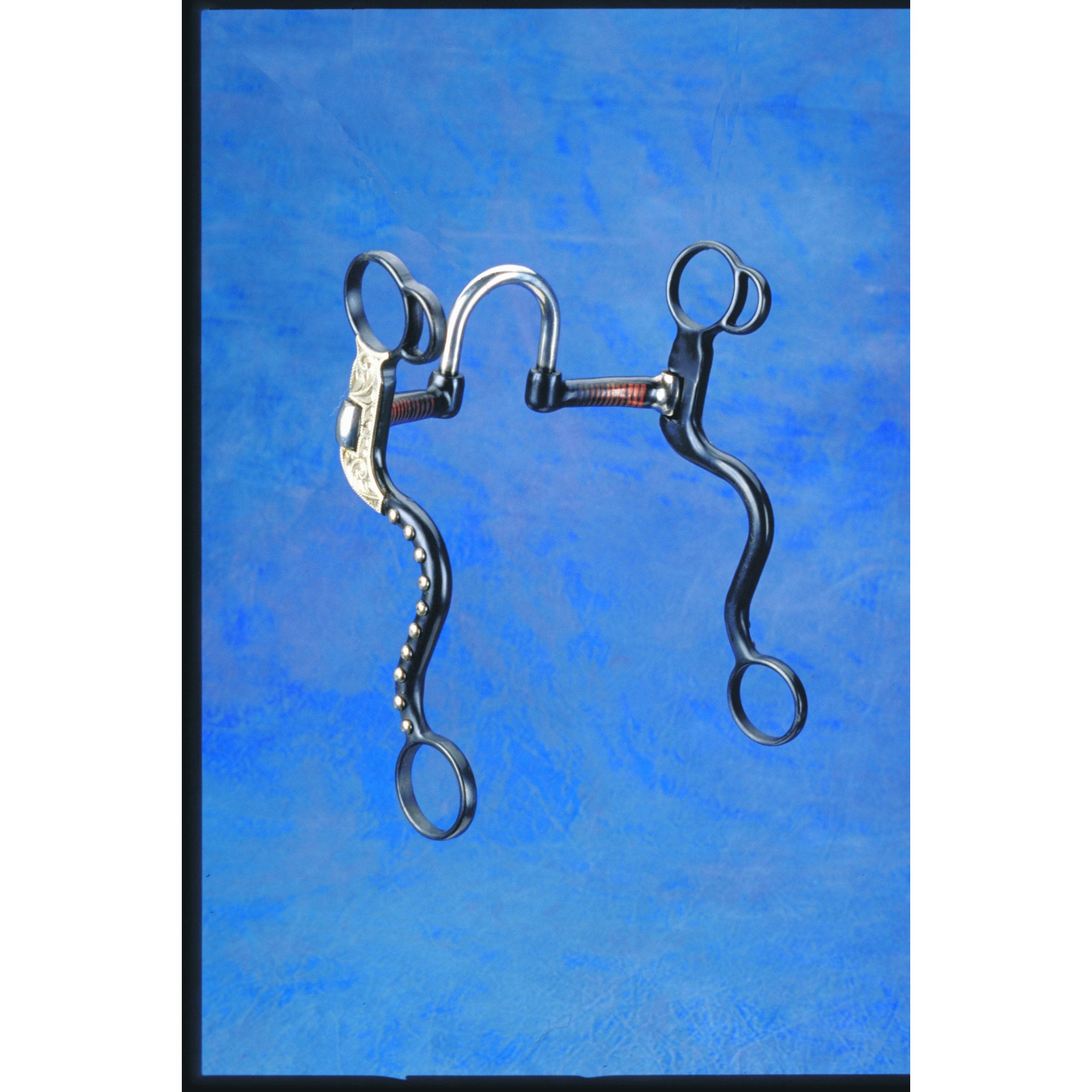 Colorado Saddlery Round Overlay S Cheek Correction Bit