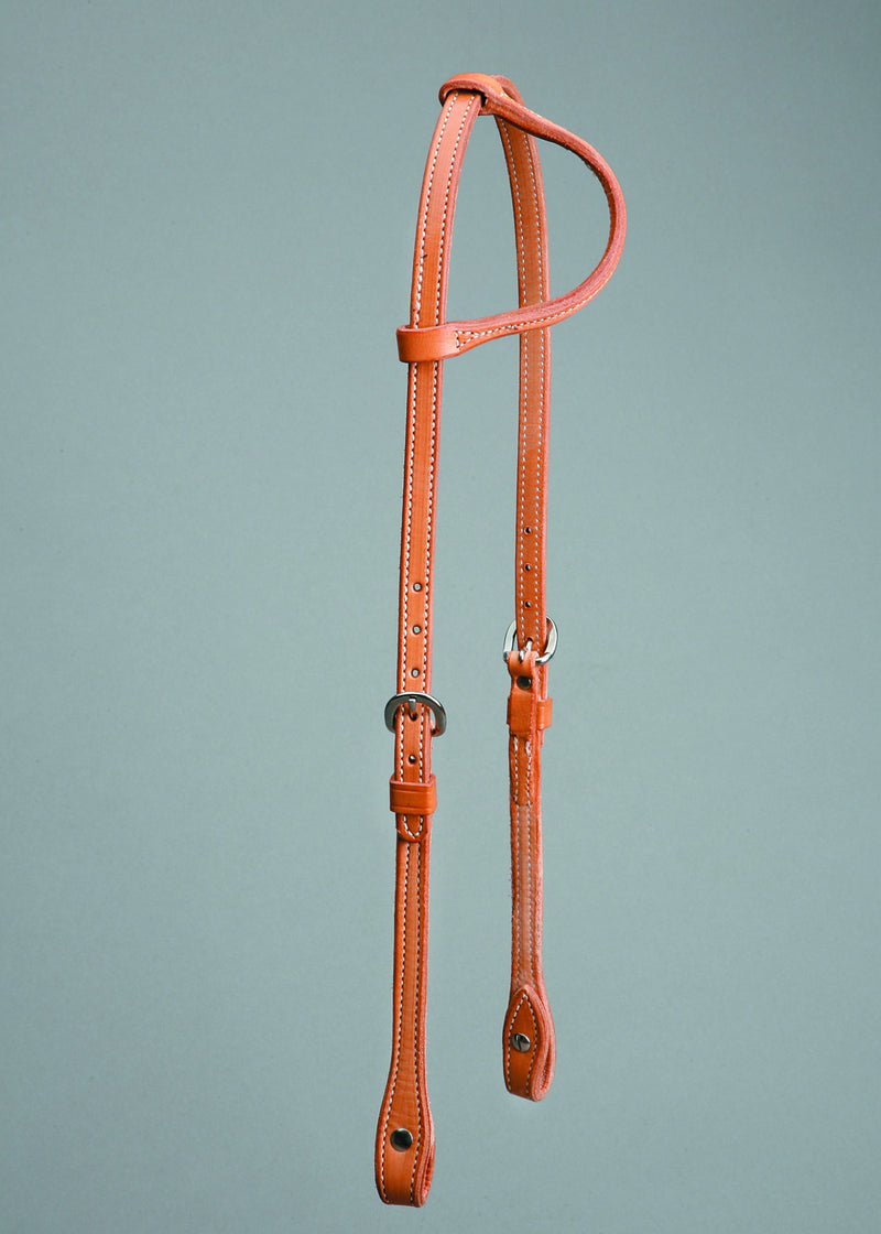 Colorado Saddlery Skirting Sliding One Ear Headstall