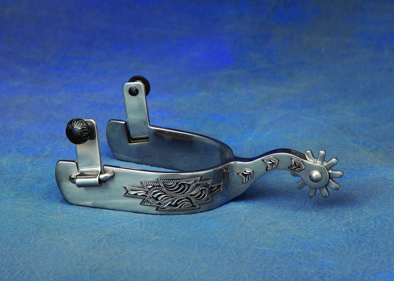 Colorado Saddlery The Sante Fe Roper Spurs