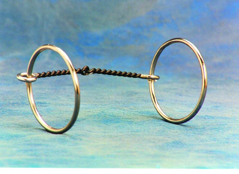 Colorado Saddlery Thin Twisted Sweet Iron Snaffle Bit