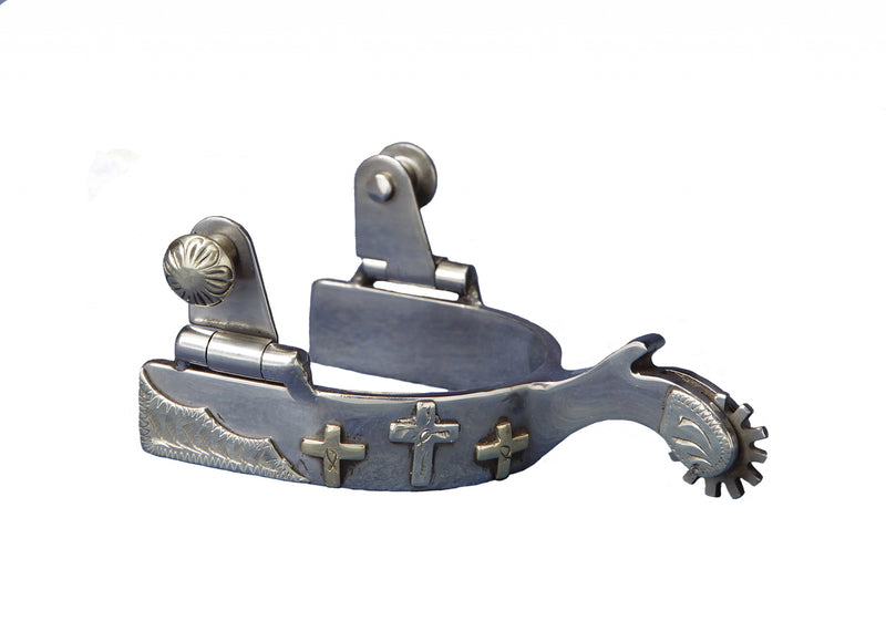 Colorado Saddlery Three Cross Kids Spurs