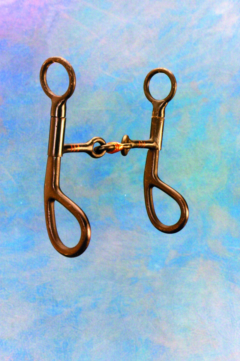 Colorado Saddlery Three Piece Tear Drop Cheek Training Bit