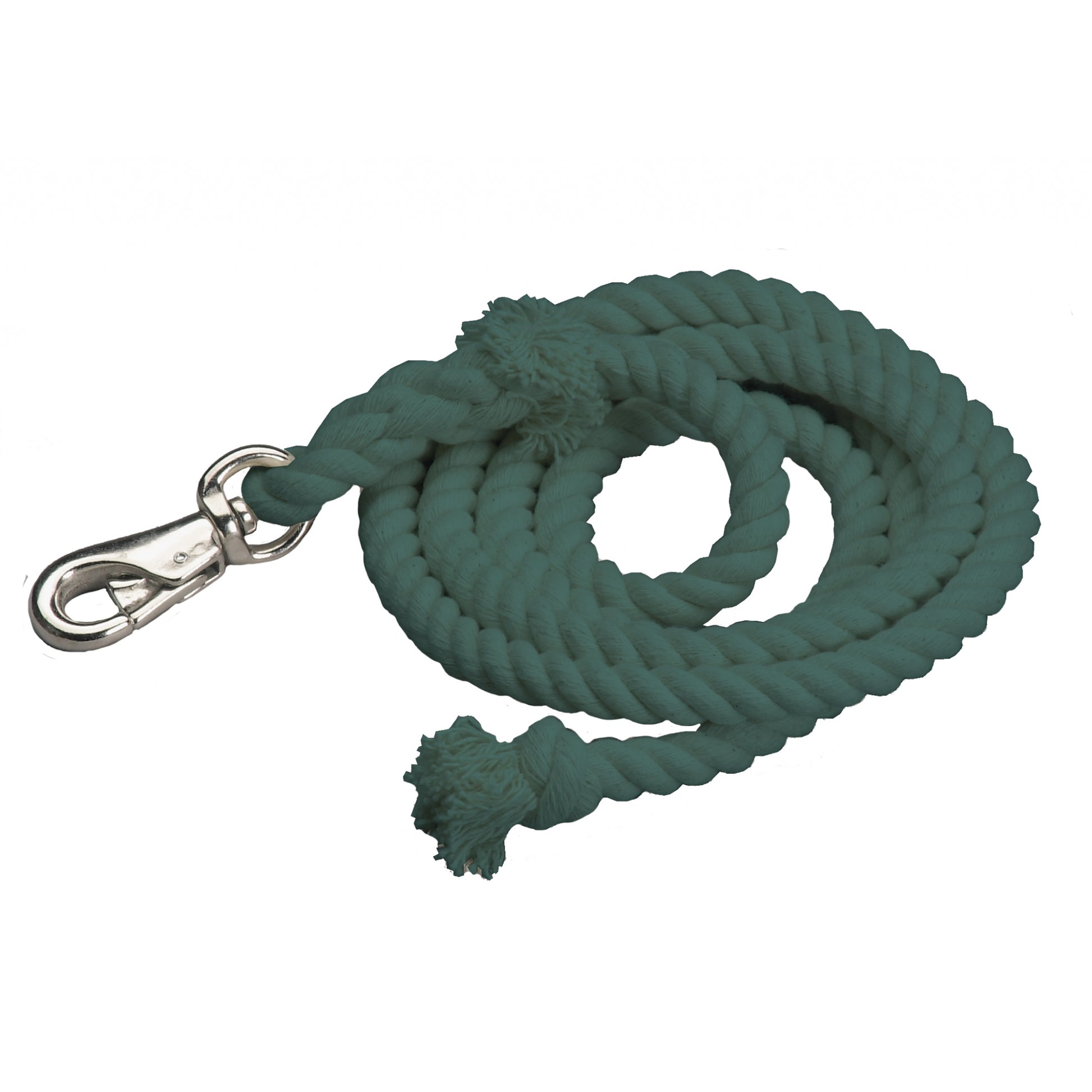 Colorado Saddlery White Stallion Cotton Lead Rope