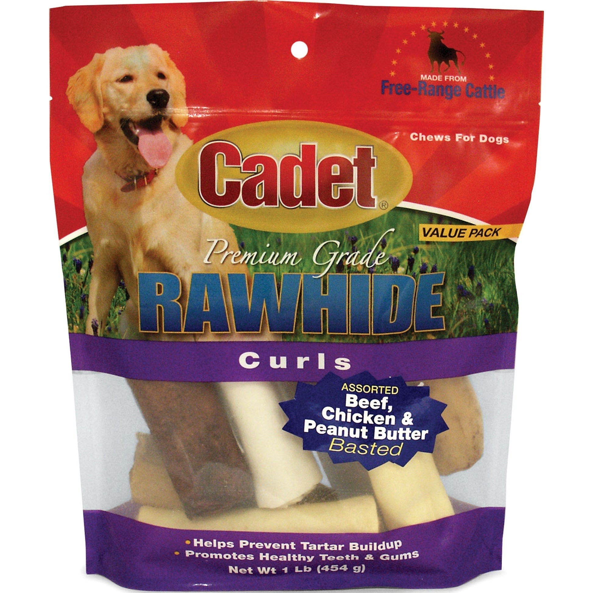 Cadet Rawhide Assorted Basted Rolls Value Pack