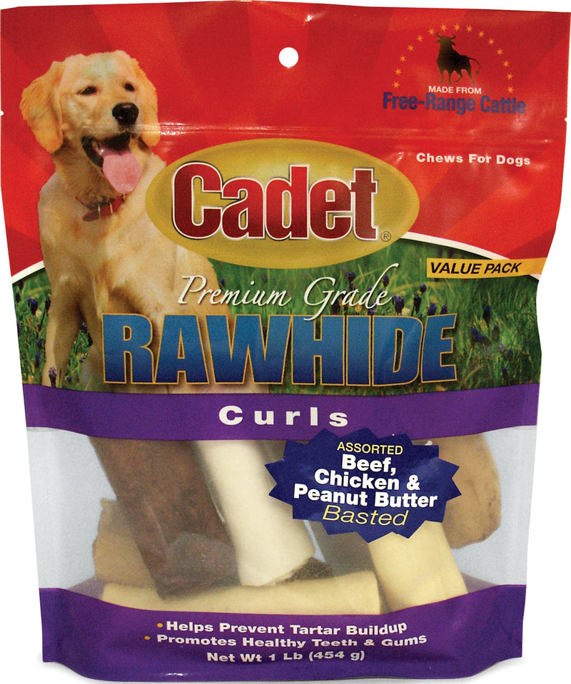 Cadet Rawhide Assorted Basted Rolls Value Pack