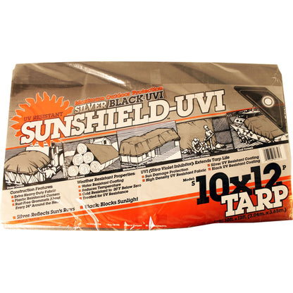 Dewitt Silver Black Tarp (6 Oz)
