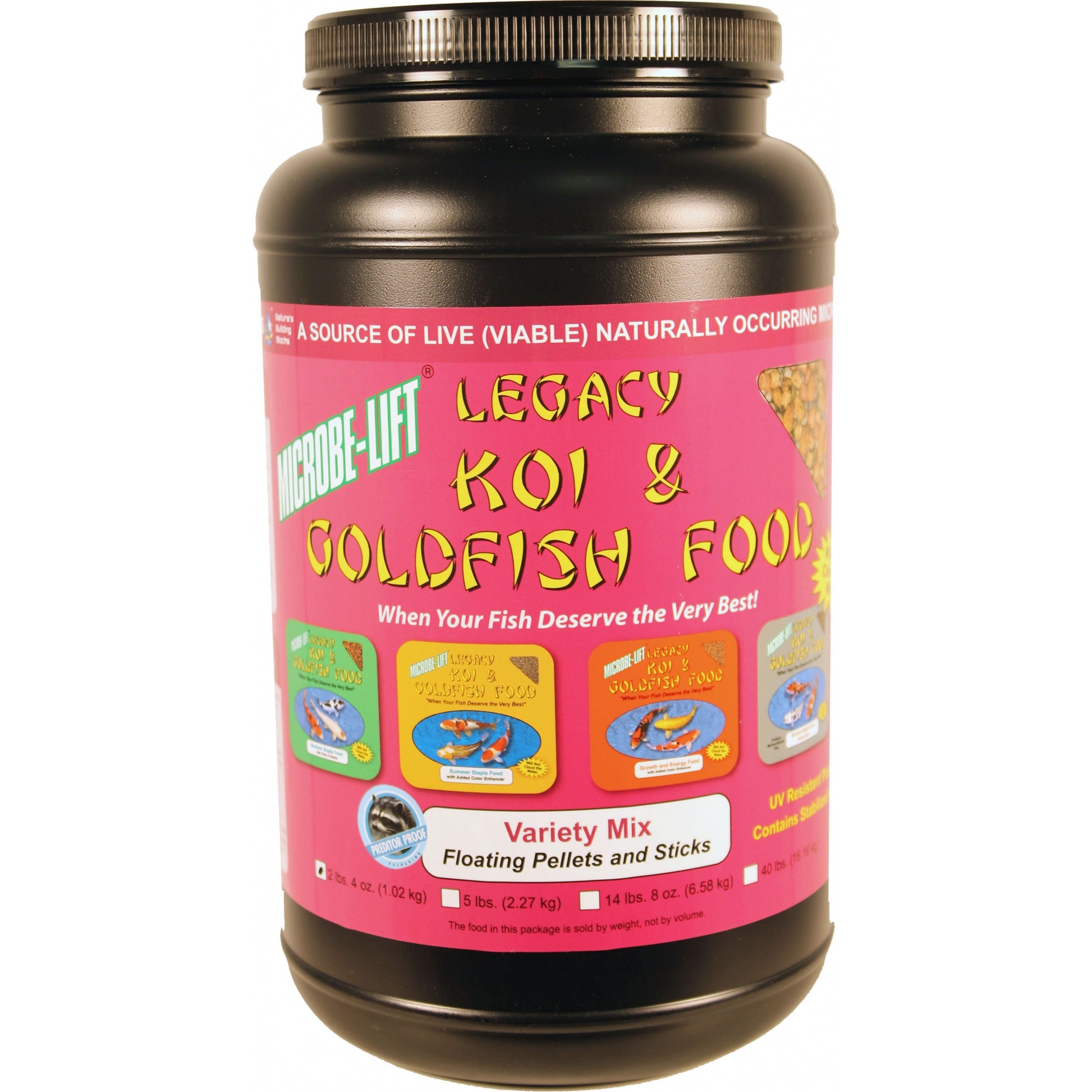 Ecological Laboratories Microbe-Lift All Season Variety Mix Pond Food