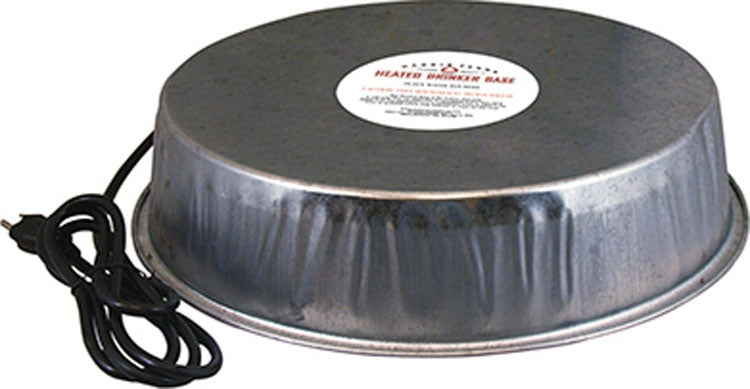 Harris Farms Heated Drinker Base For Poultry Fountain