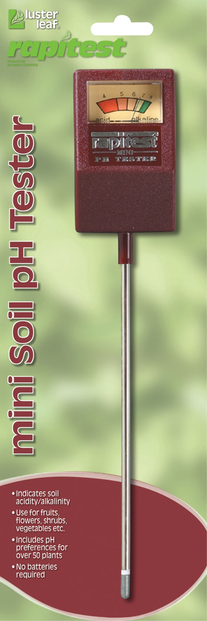 Luster Leaf Mini Soil Ph Tester