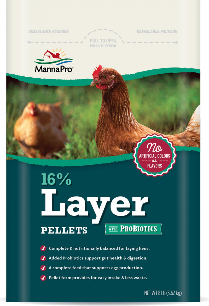 Manna Pro 16% Layer Pellets With Probiotics