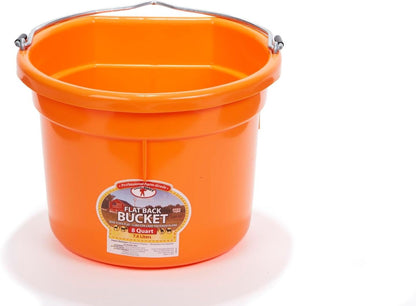 Little Giant Flat Back Plastic Bucket