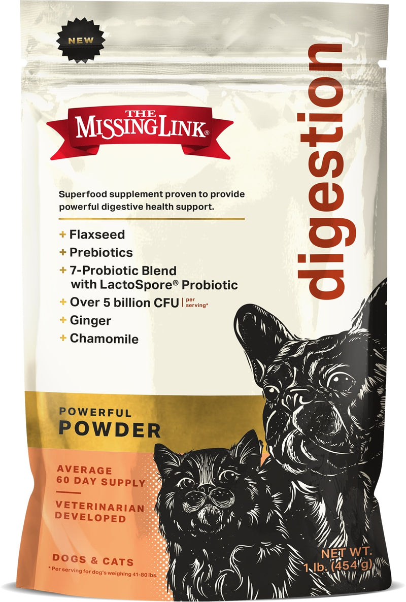 Missing Link Superfood Powders Digestion Supplement for Dogs and Cats